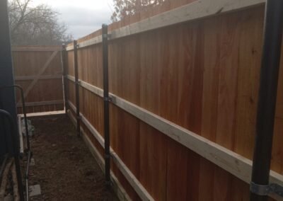 Image of a Residential Fencing Project for Wichita Falls Fence & Stain Co. Professional Custom fence Installation services.